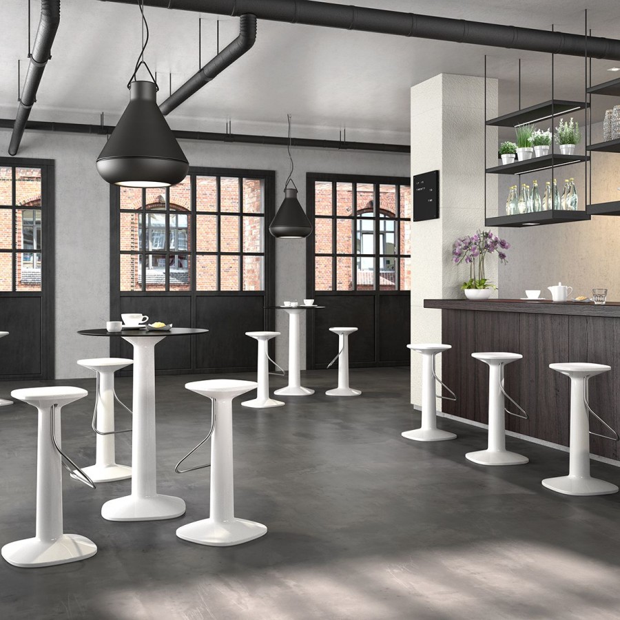 Scaun bar din polietilena Tool Stool Plust